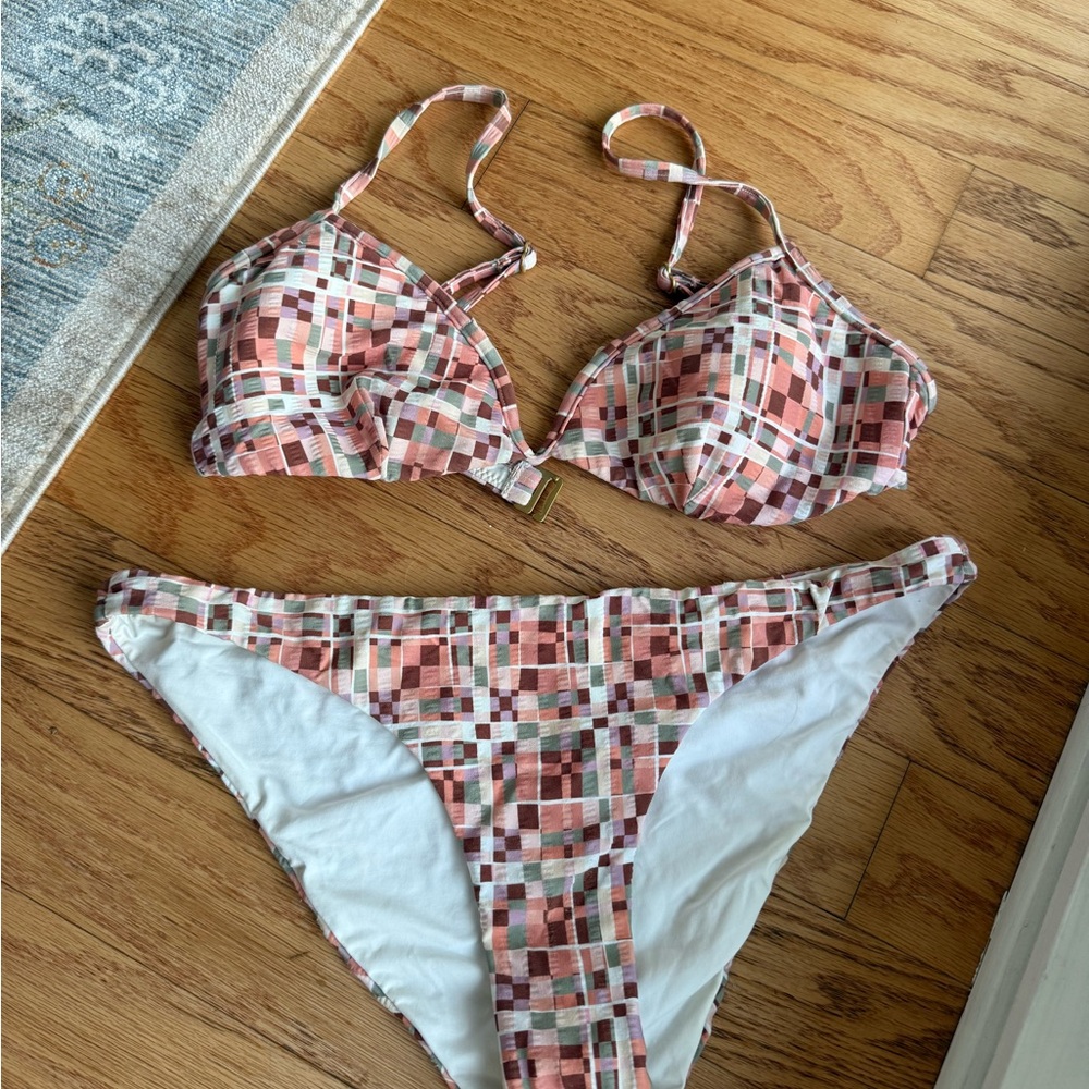 Geometric L*Space Bikini Set
